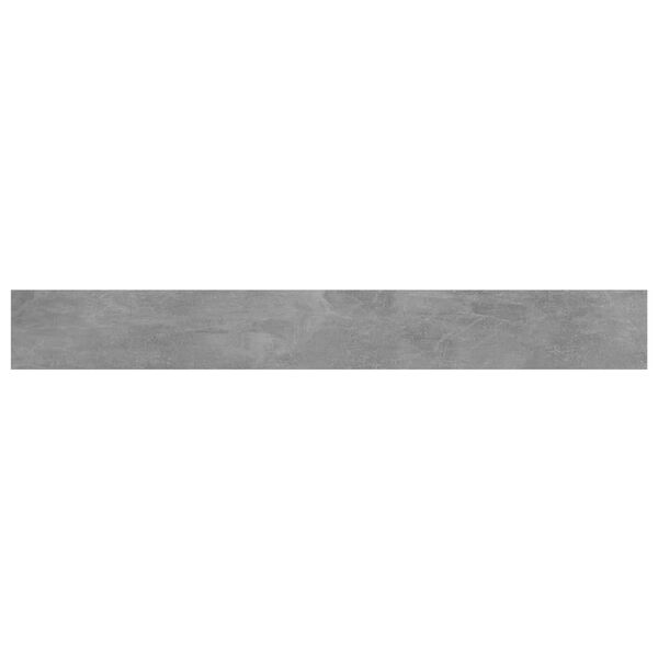 vidaXL Bookshelf Boards 4 pcs Concrete Grey 80x10x1.5 cm Engineered Wood