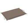 vidaXL Sun Loungers 2 pcs with Cushions Solid Acacia Wood