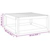 vidaXL Coffee Table 68x68x29 cm Solid Acacia Wood