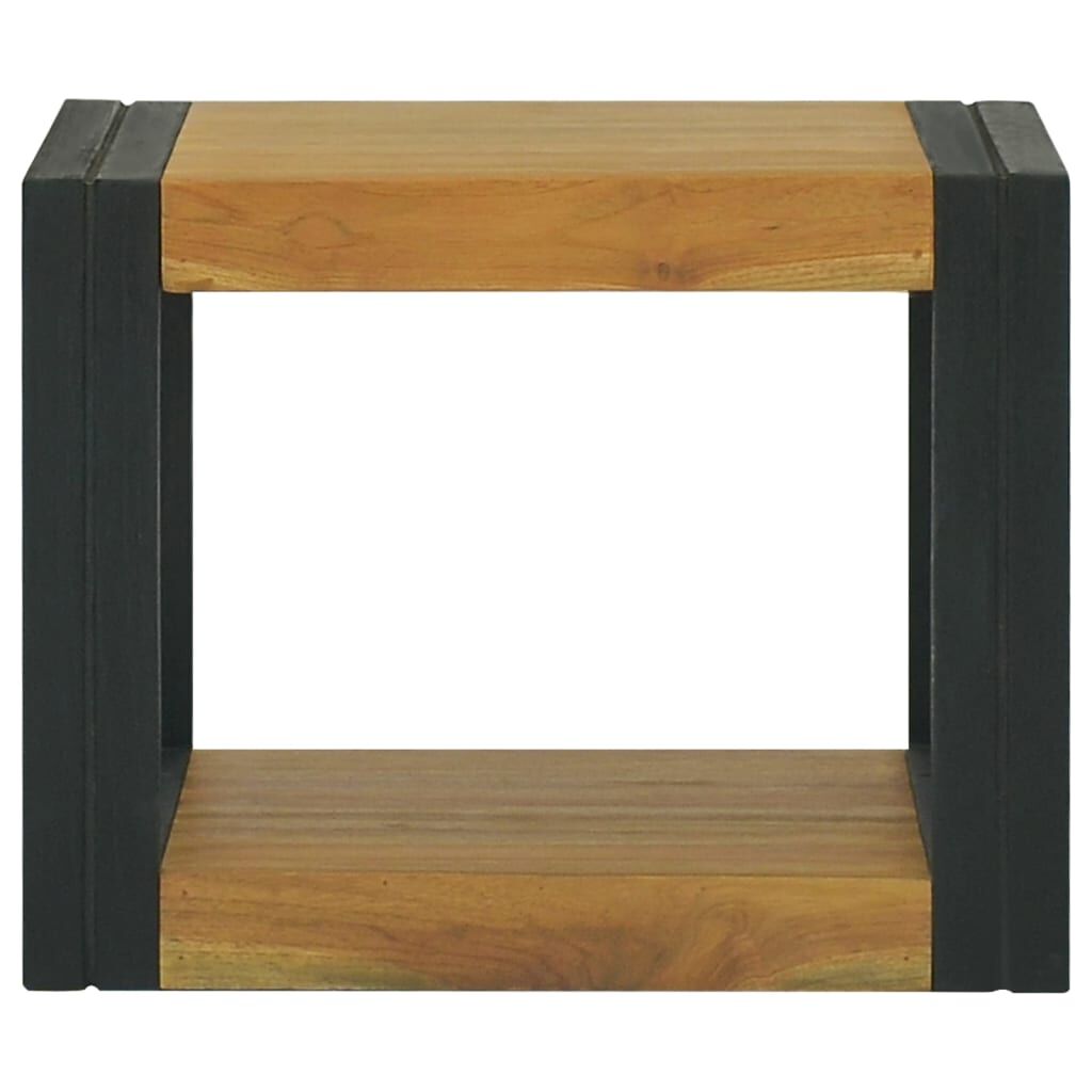 vidaXL Bathroom Cabinet 45x45x35 cm Solid Wood Teak