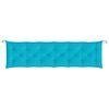 vidaXL Garden Bench Cushion Turquoise 200x50x7 cm Fabric