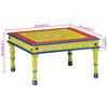 vidaXL Coffee Table Green Hand Painted Solid Wood Mango