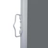 vidaXL Patio Retractable Double Side Awning 170x600 cm Anthracite