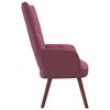 vidaXL Relaxing Chair Pink Velvet