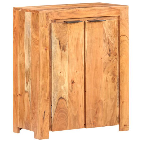 vidaXL Sideboard 59x33x75 cm Solid Acacia Wood