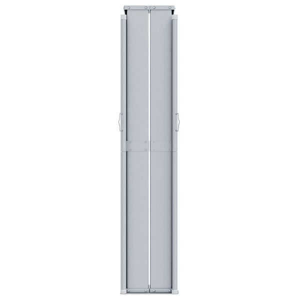 vidaXL Retractable Side Awning Cream 180x1000 cm