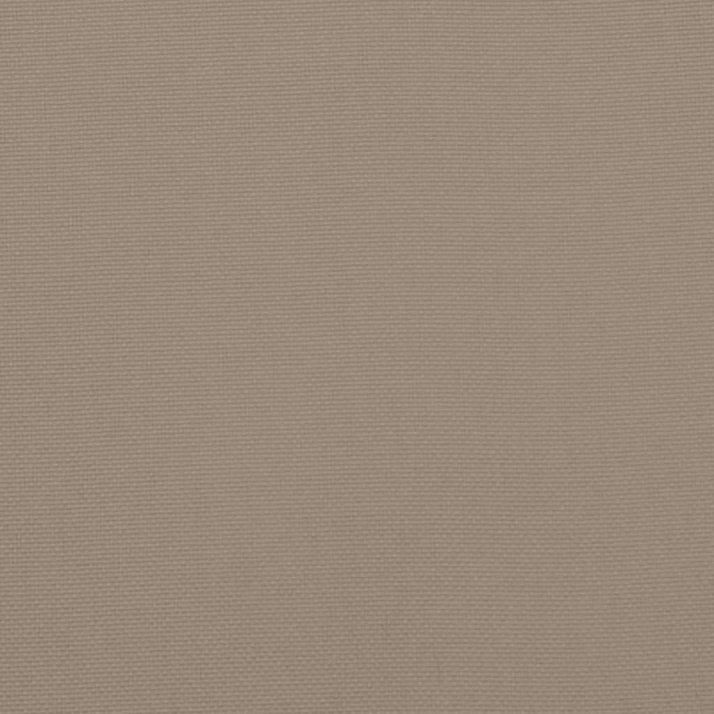 vidaXL Pallet Cushions 3 pcs Taupe Fabric