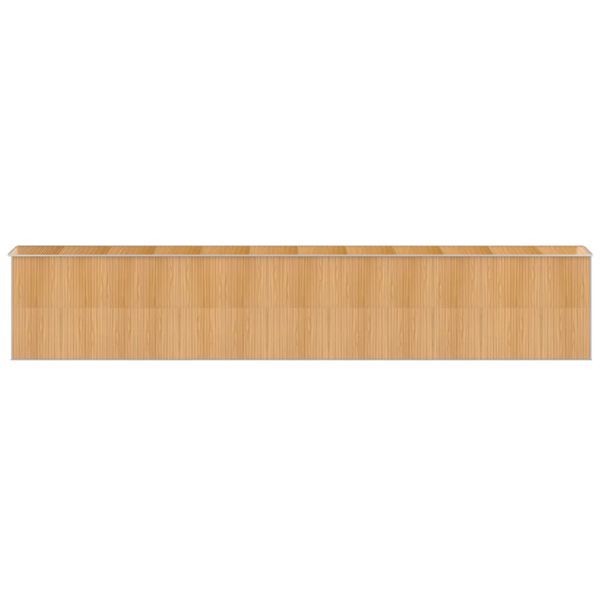 vidaXL Garden Shed Light Brown 192x1021x223 cm Galvanised Steel