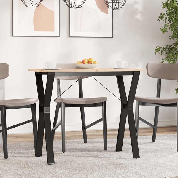 vidaXL Dining Table Legs Y-Frame 80x40x73 cm Steel