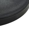 vidaXL Parasol Base Half Round Polyresin 9 kg Black