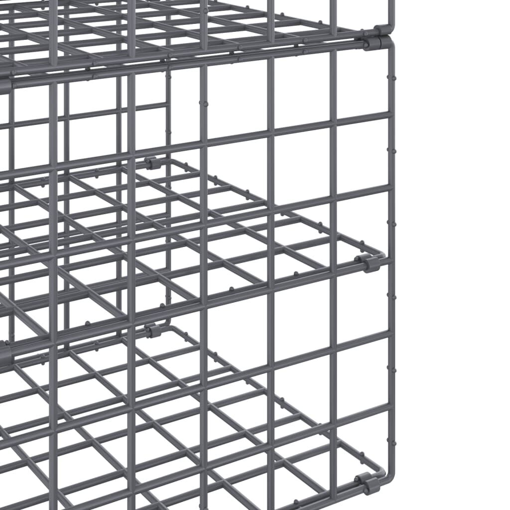 vidaXL Hanging Closet Organiser with 7 Shelves