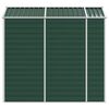 vidaXL Garden Shed Green 191x215x198 cm Galvanised Steel