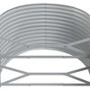 vidaXL Garden Raised Bed Galvanised Steel 249x100x68 cm Anthracite