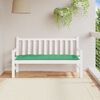 vidaXL Garden Bench Cushion Green 150x50x7 cm Oxford Fabric