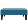 vidaXL 2 Piece Sofa Set Blue Velvet