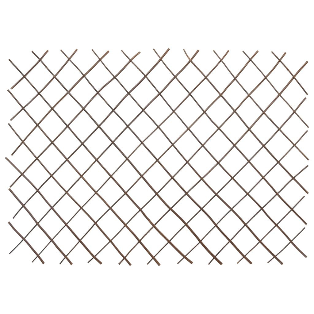 vidaXL Willow Trellis Fences 5 pcs 180x120 cm