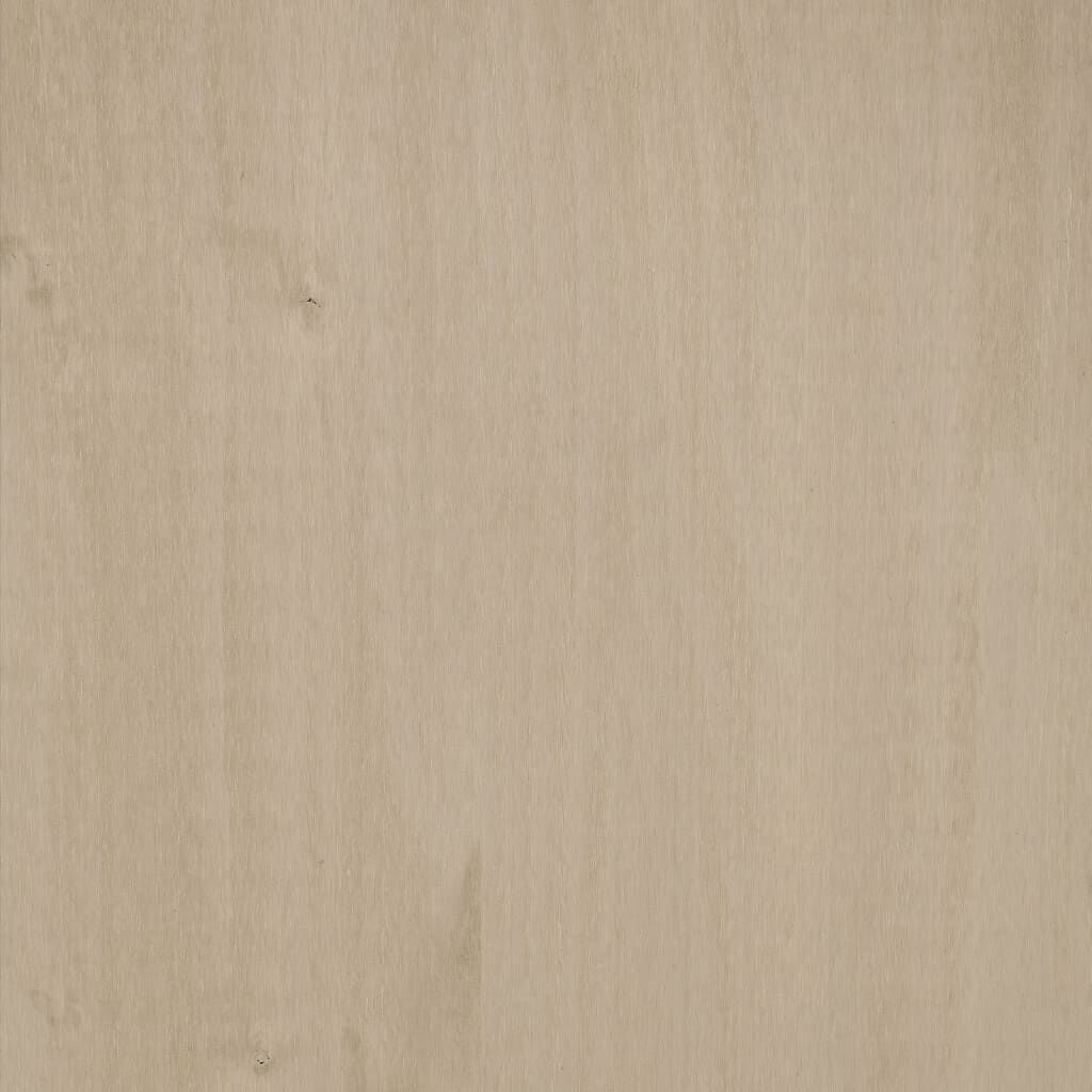 vidaXL Bedside Cabinets HAMAR 2 pcs Honey Brown 40x35x44.5cm Solid Wood