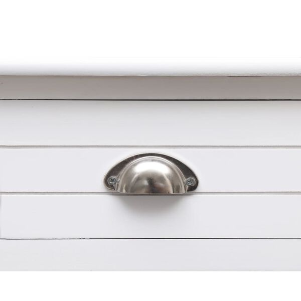 vidaXL Writing Desk White 110x45x76 cm Wood