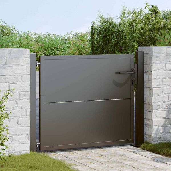 vidaXL Garden Gate 100x100 cm Corten Steel