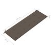 vidaXL 3-Seater Garden Bench with Cushion 150 cm Grey Eucalyptus Wood