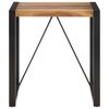 vidaXL Dining Table 70x70x75 cm Solid Acacia Wood