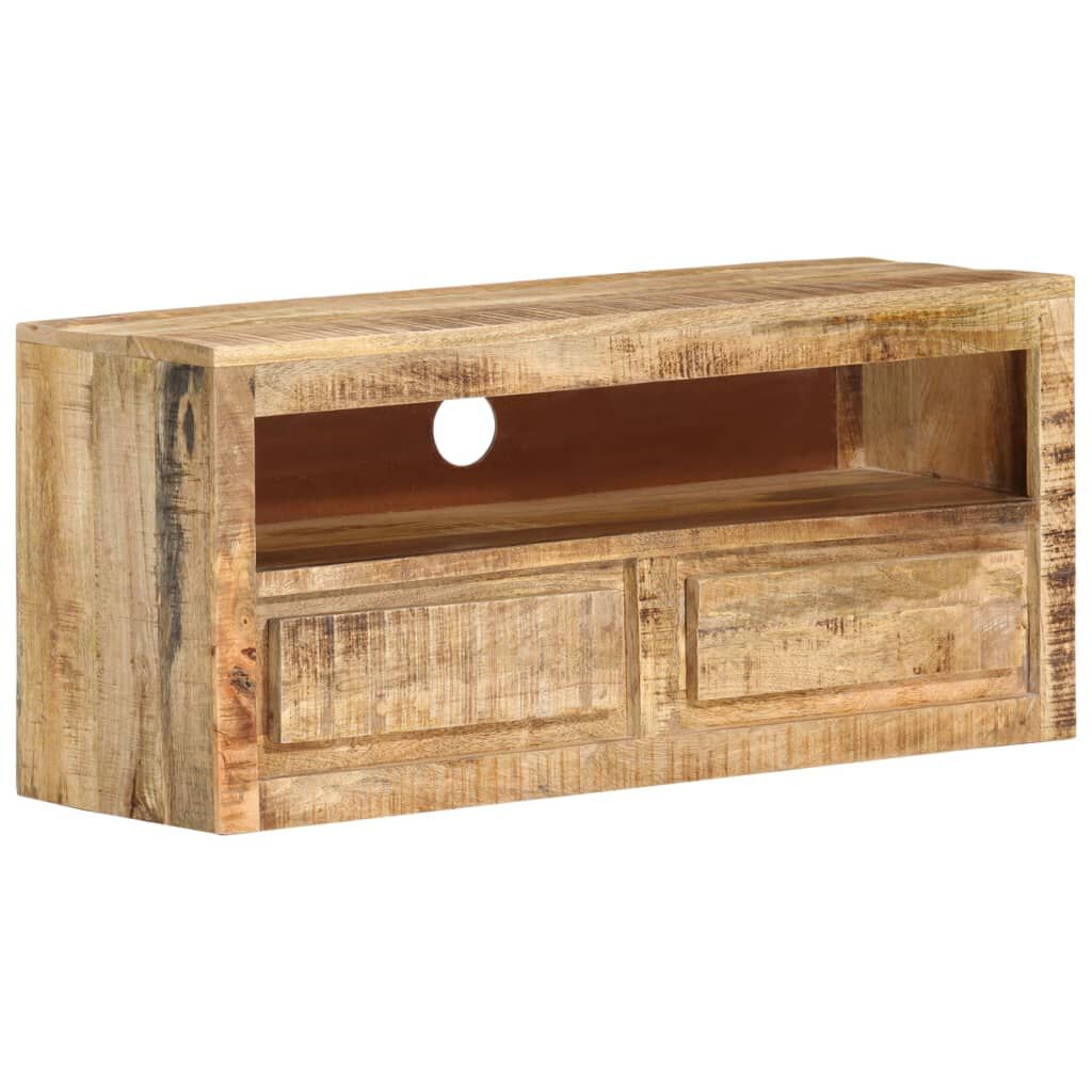 vidaXL TV Cabinets 2 pcs 88x30x40 cm Solid Wood Mango