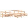 vidaXL Garden Lounge Set | Pine | Solid Pine Wood | Large | Modular