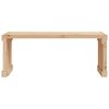 vidaXL Garden Bench Extendable 212.5x40.5x45 cm Solid Wood Pine