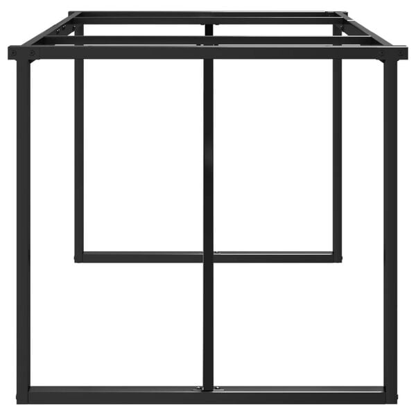 vidaXL Dining Table Legs O-Frame 160x80x73 cm Steel