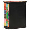 vidaXL Hand Painted Sideboard 60x30x75 cm Solid Mango Wood