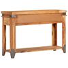 vidaXL Console Table 110x34x74 cm Solid Wood Acacia