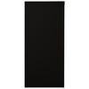 vidaXL Sliding Door Cabinet Black 90x40x90 cm Steel