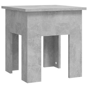 vidaXL Coffee Table Concrete Grey 40x40x42 cm Engineered Wood