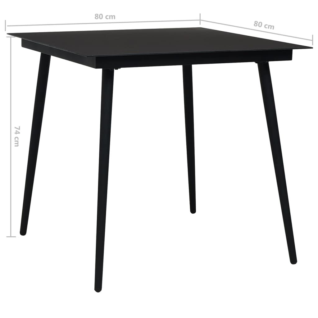 vidaXL 3 Piece Garden Dining Set