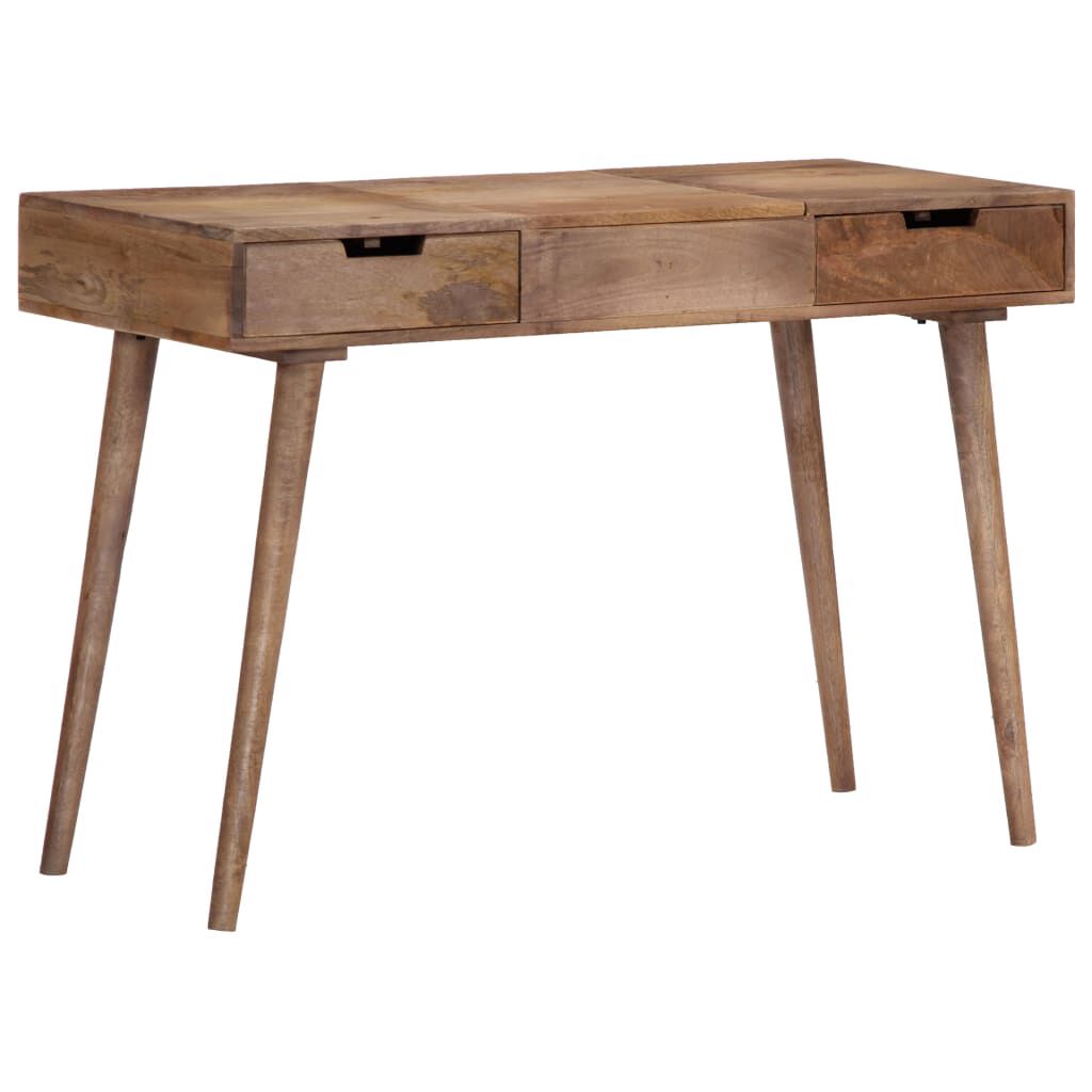vidaXL Dressing Table 112x45x76 cm Solid Mango Wood