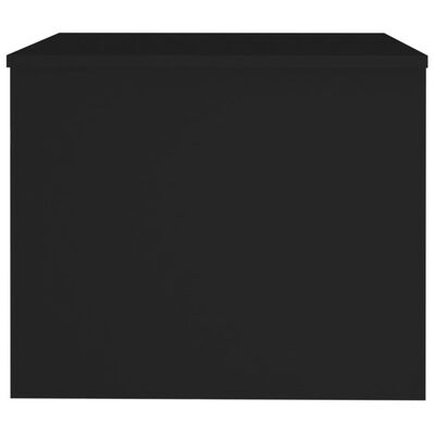 vidaXL Coffee Table Black 80x50x40 cm Engineered Wood
