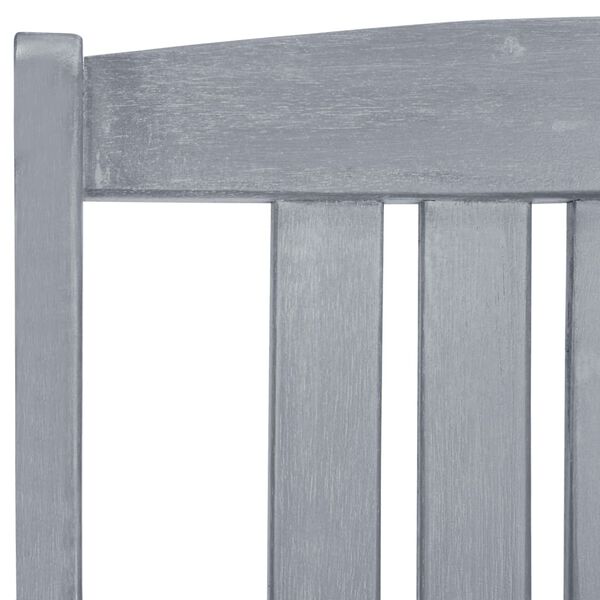 vidaXL Garden Chairs with Cushions 6 pcs Solid Wood Acacia Grey