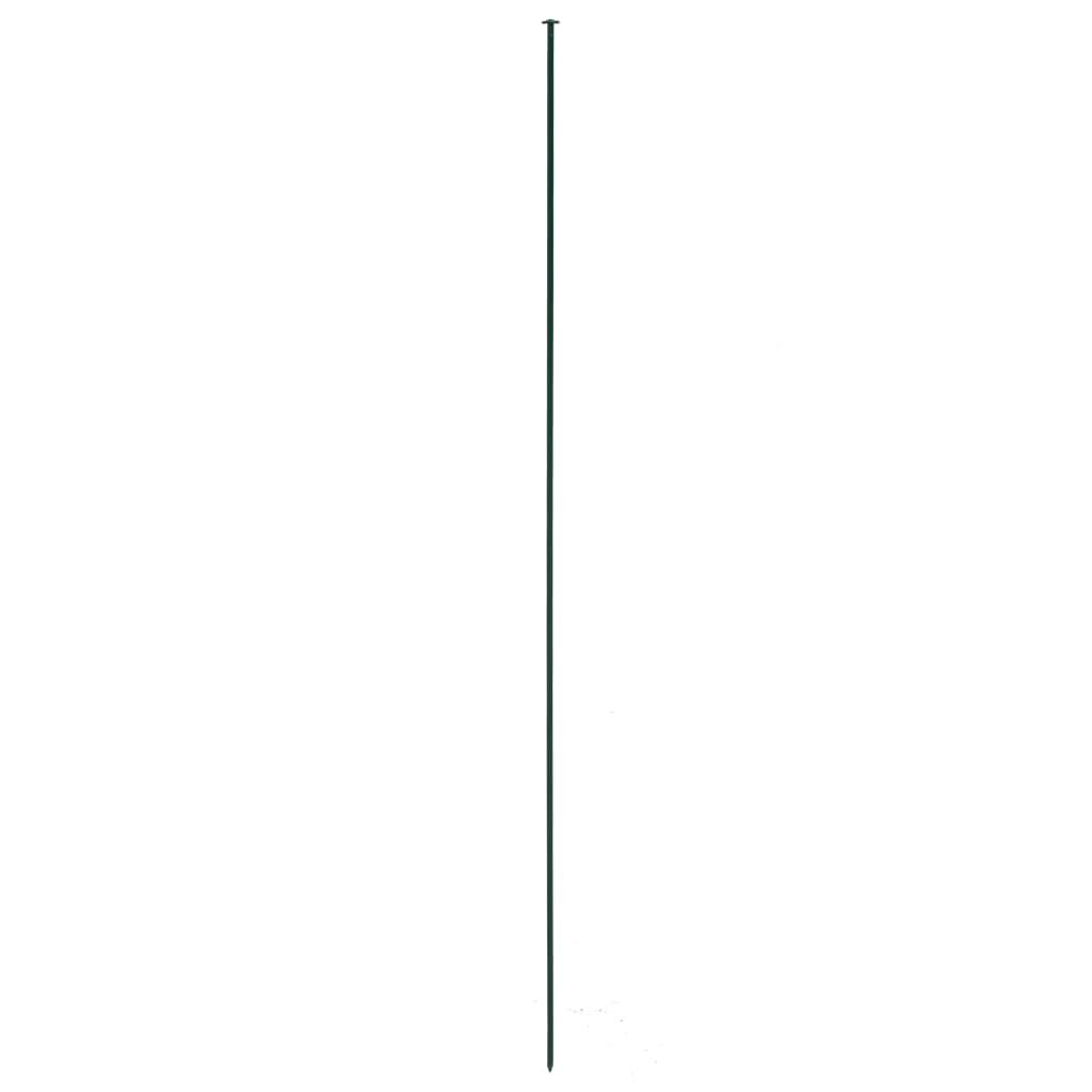 vidaXL Arched Garden Fence Set 77.5x78.5 cm Green