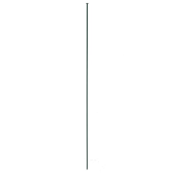 vidaXL Arched Garden Fence Set 77.5x78.5 cm Green