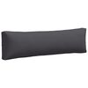 vidaXL Pallet Cushions 2 pcs Anthracite Fabric
