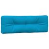 vidaXL Pallet Cushions 5 pcs Blue Fabric