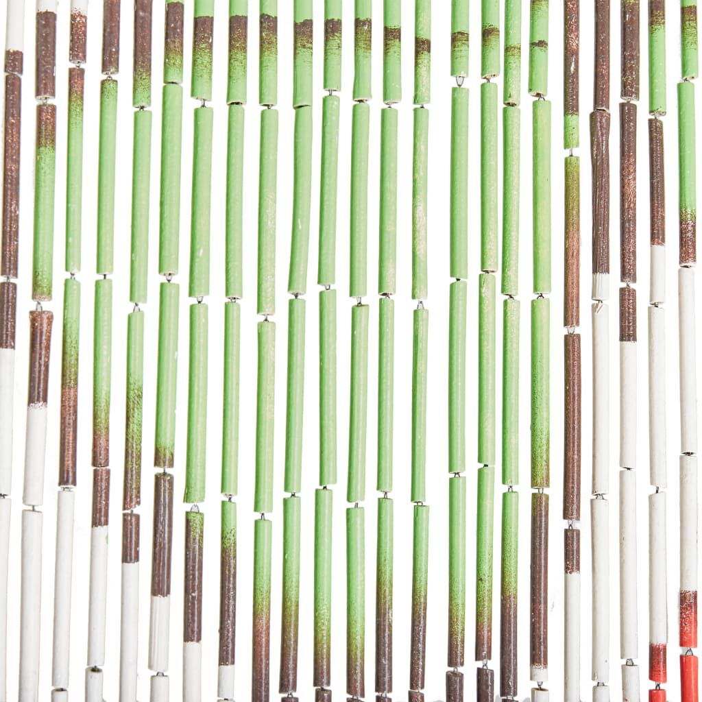 vidaXL Insect Door Curtain Bamboo 90x200 cm