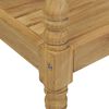 vidaXL Batavia Chairs with Cushions 4 pcs Solid Teak Wood