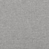 vidaXL Bed Frame without Mattress Light Grey Queen Fabric (US Only)