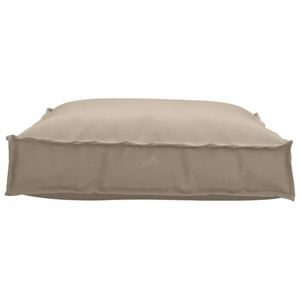 vidaXL Cushion Taupe 70 x 70 x 12 cm Oxford Fabric