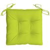 vidaXL Pallet Cushions 2pcs Bright Green 50x50x7 cm Oxford Fabric
