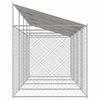 Dog Cage Silver 800 x 200 x 256 cm Galvanised Steel