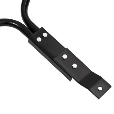 vidaXL Garden Lawn Roller Black 63 L Iron