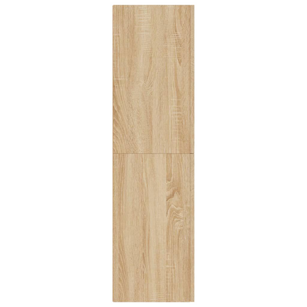 vidaXL TV Cabinets 2 pcs Sonoma Oak 30.5x30x110 cm Engineered Wood