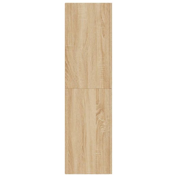 vidaXL TV Cabinets 2 pcs Sonoma Oak 30.5x30x110 cm Engineered Wood